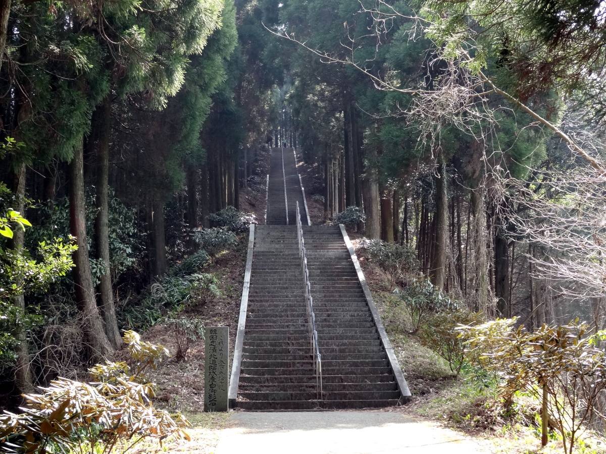 熊本県の釈迦院御坂遊歩道