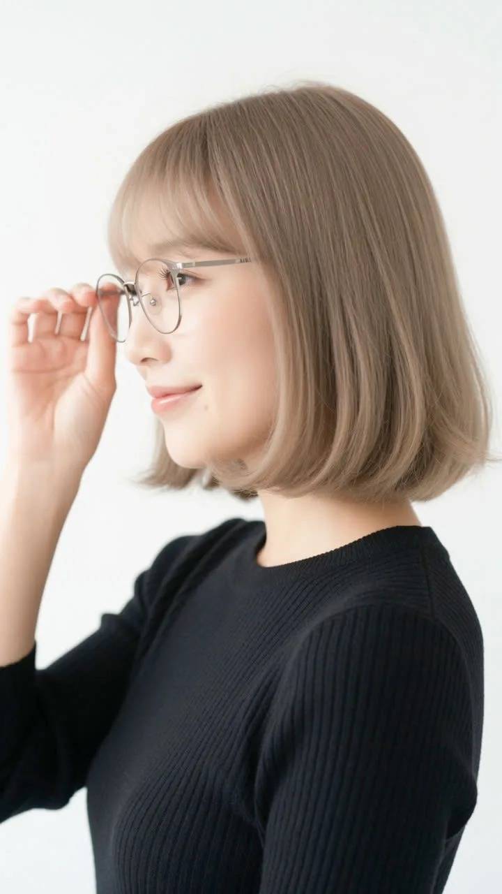 ハイトーンカラーボブ