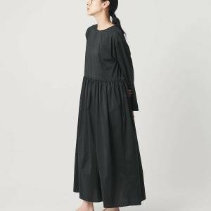  UNITED ARROWS LTD. OUTLET ポリエステル ギャザーフレアワンピース 
