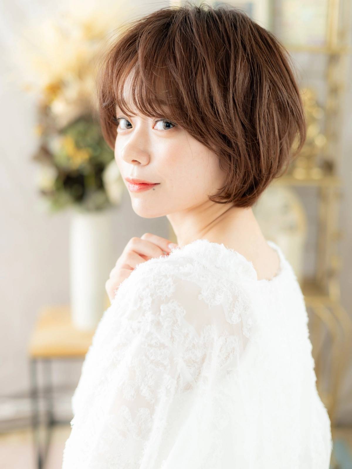 レディなゆるふわショート