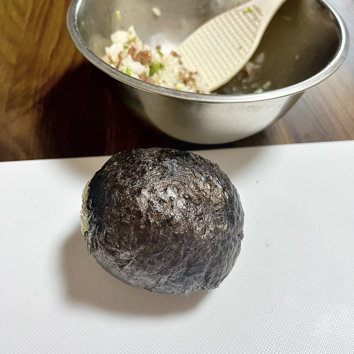 ヤマキ公式の「味付けたまごおにぎり」のレシピ