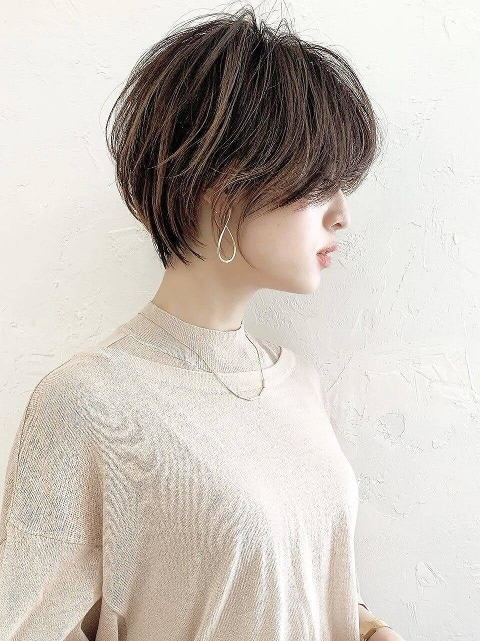 こなれ感くびれショート