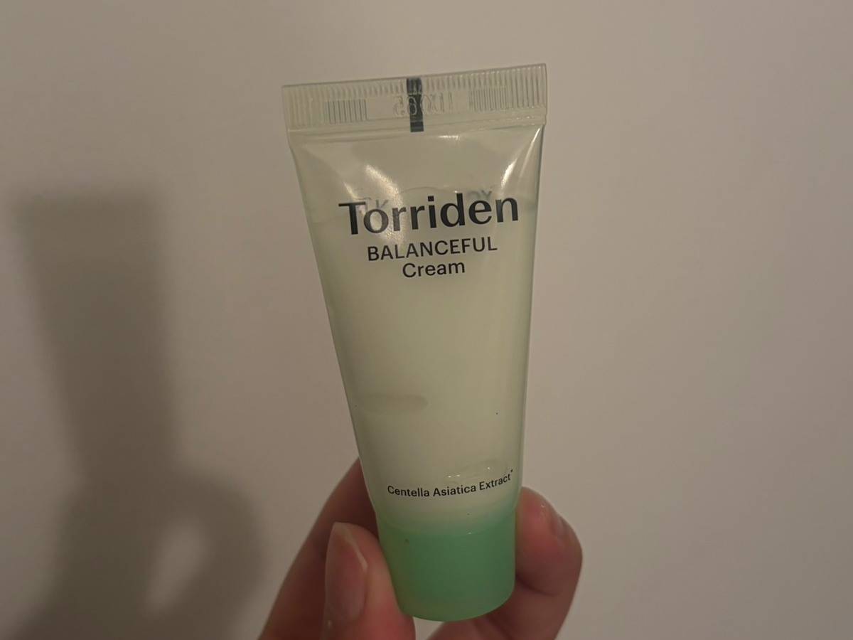Torriden期間限定POPUPのゲームでゲットしたミニシカクリーム