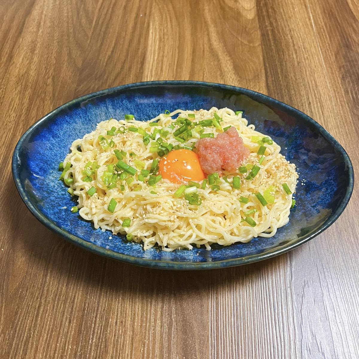 サッポロ一番公式の「背徳な味わい！特製明太マヨの混ぜらーめん」のレシピ