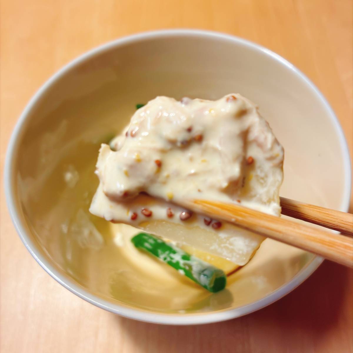 いなば公式の「茹で野菜のツナマスタードソース」のレシピ
