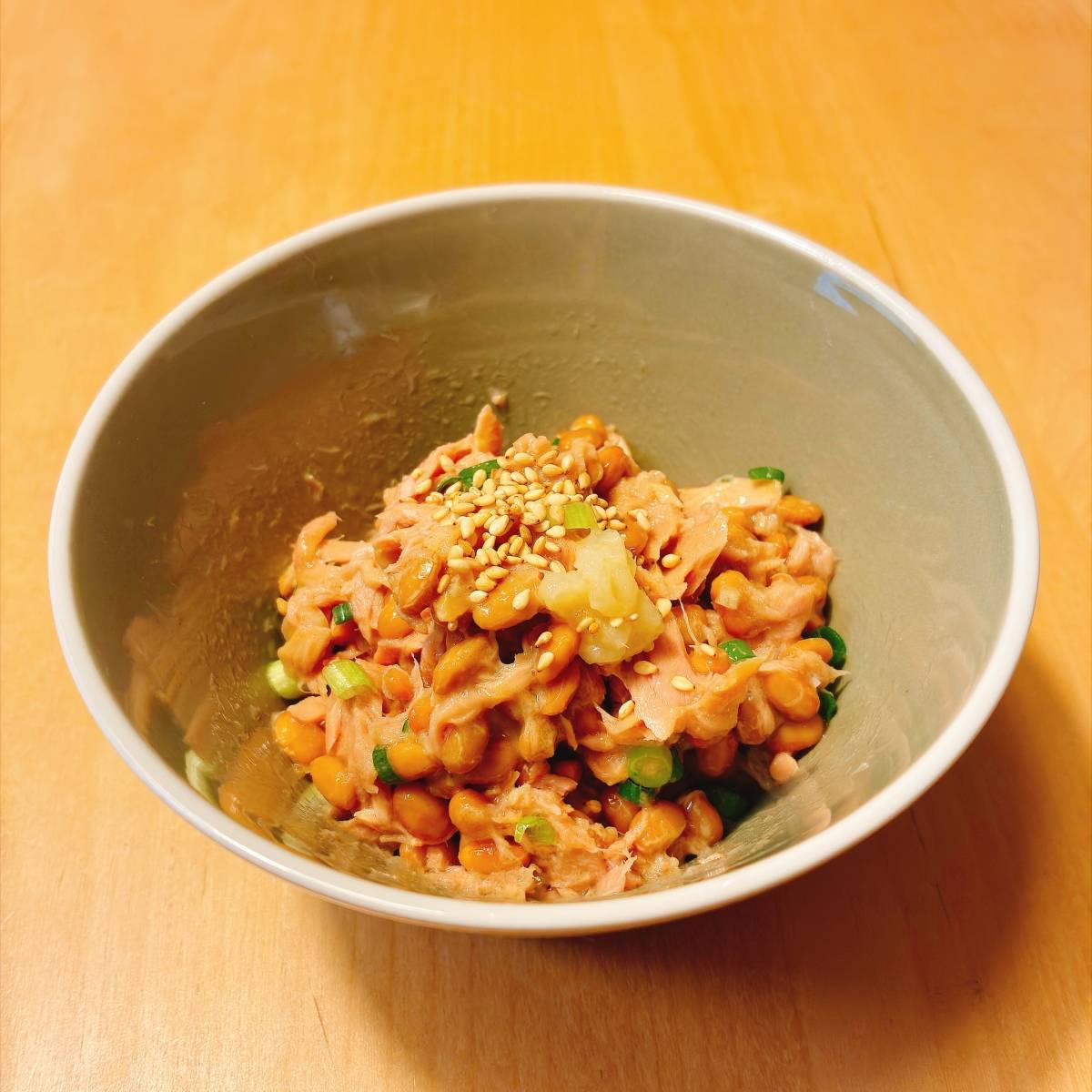 タカノフーズ公式の「納豆のさば缶和え」のレシピ
