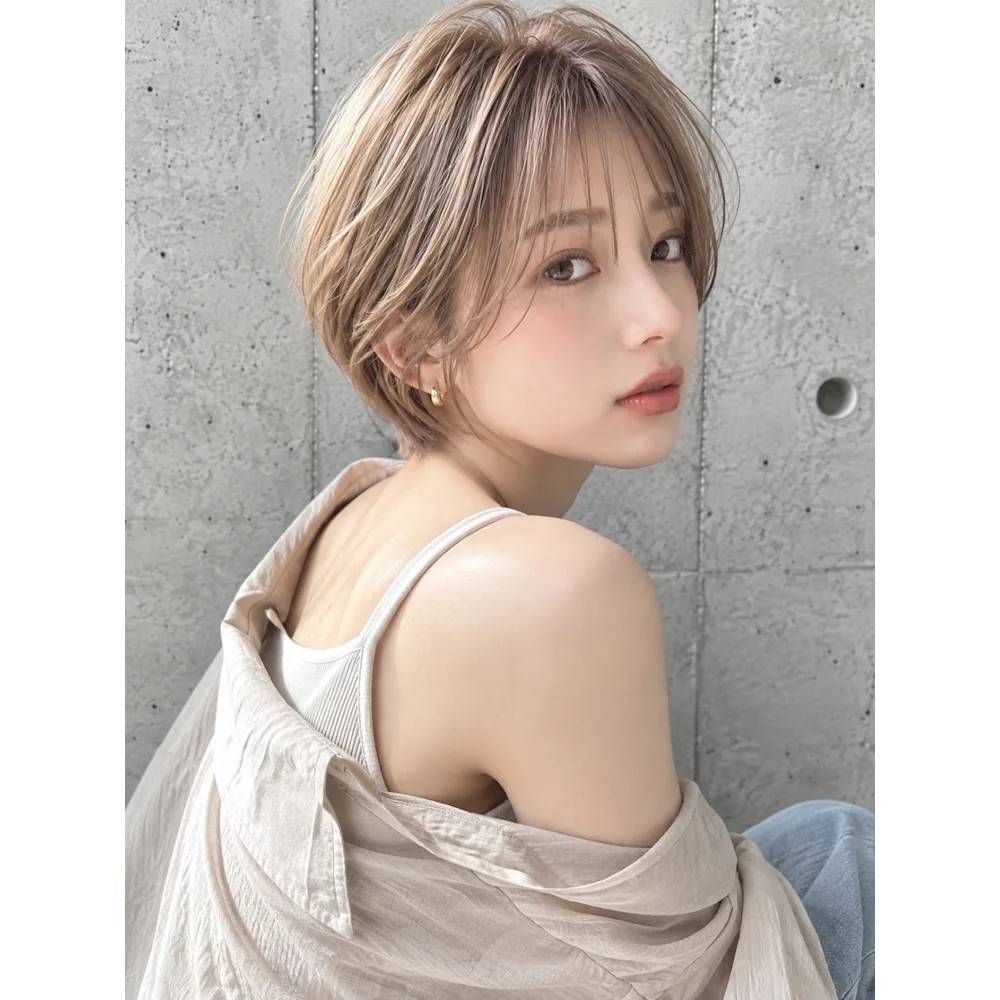 ハイトーン×大人レディショート