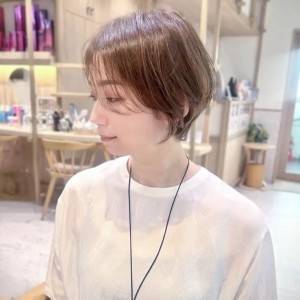  下重心な大人上品ショート 