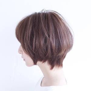  透明感ひし形ショート 
