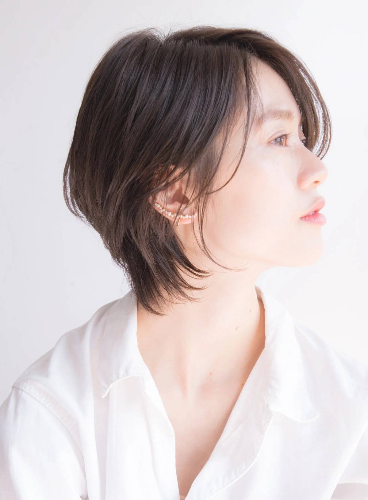 きれいめ抜け感ショート