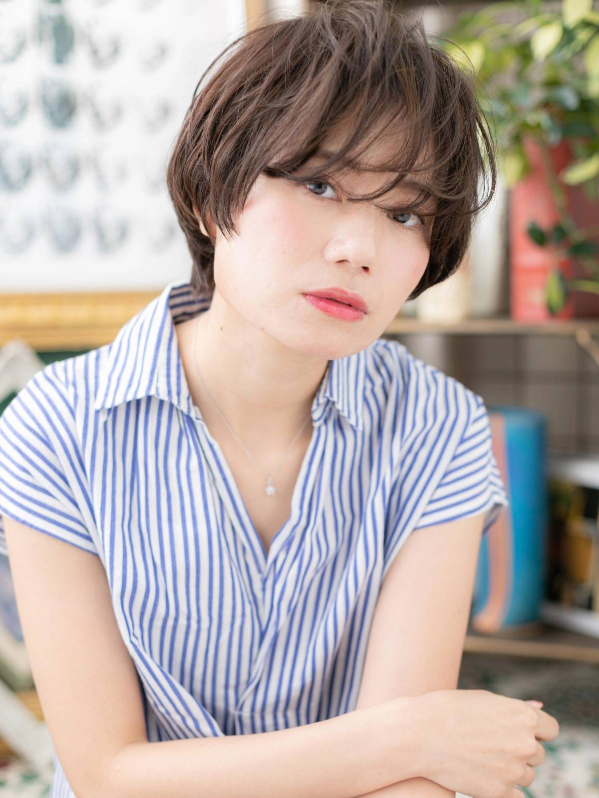 ラフ感こなれショート