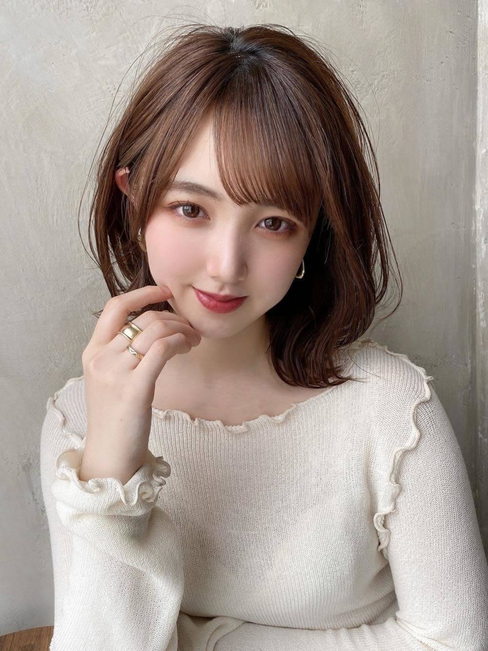 大人可愛いくびれボブ
