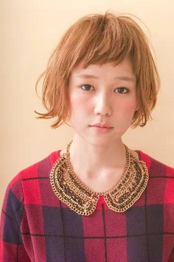 ベビーバングショート