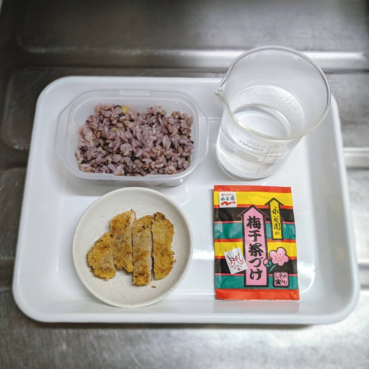 永谷園公式の「とんかつ茶づけ」のレシピ