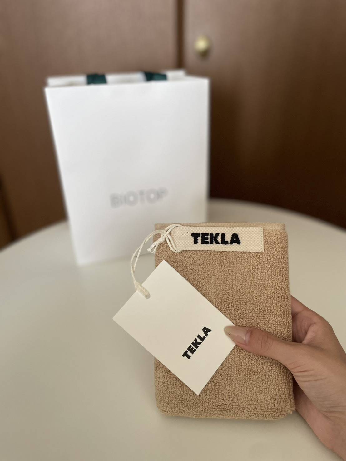 TEKLAのタオル