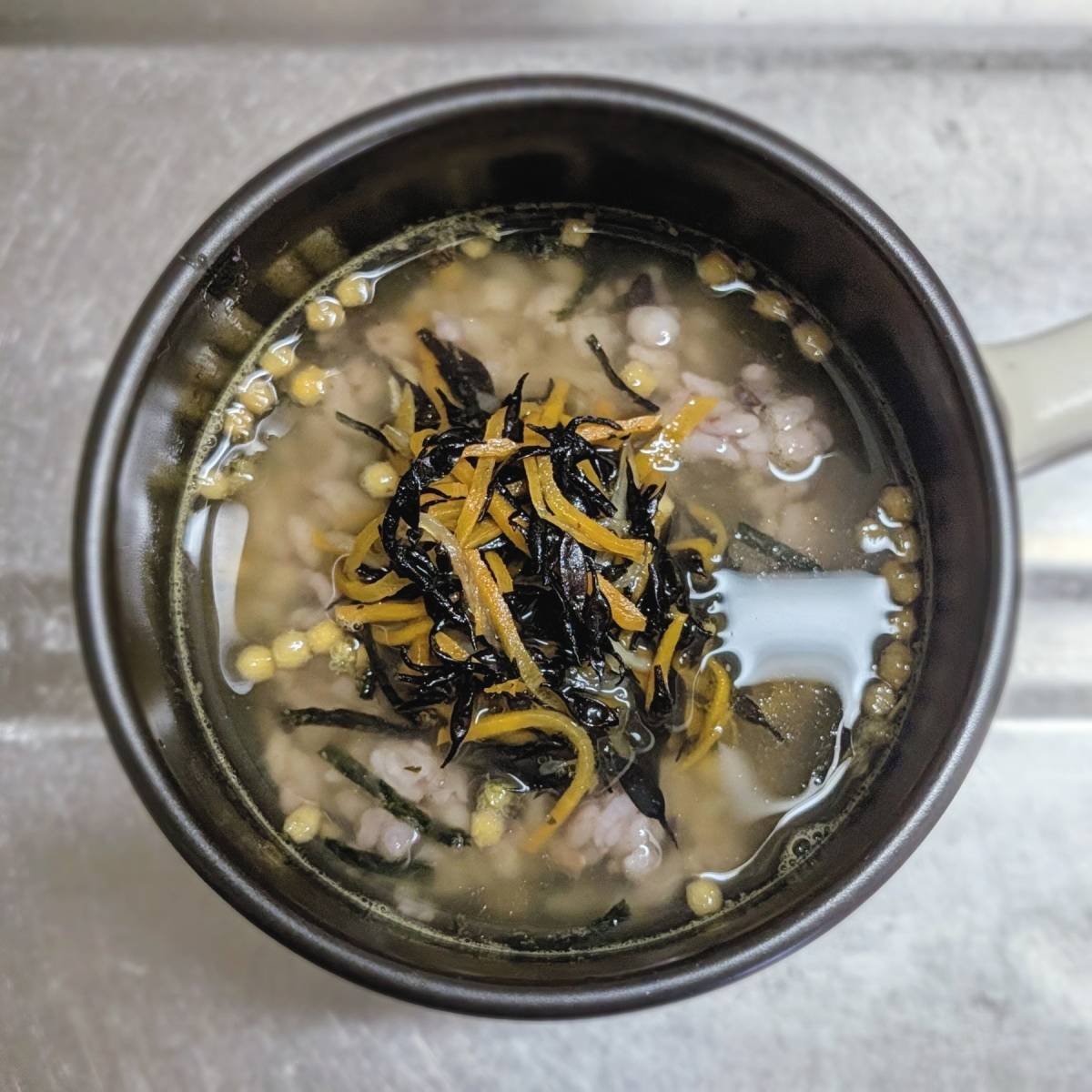 永谷園公式の「ひじきの煮物茶づけ」のレシピ