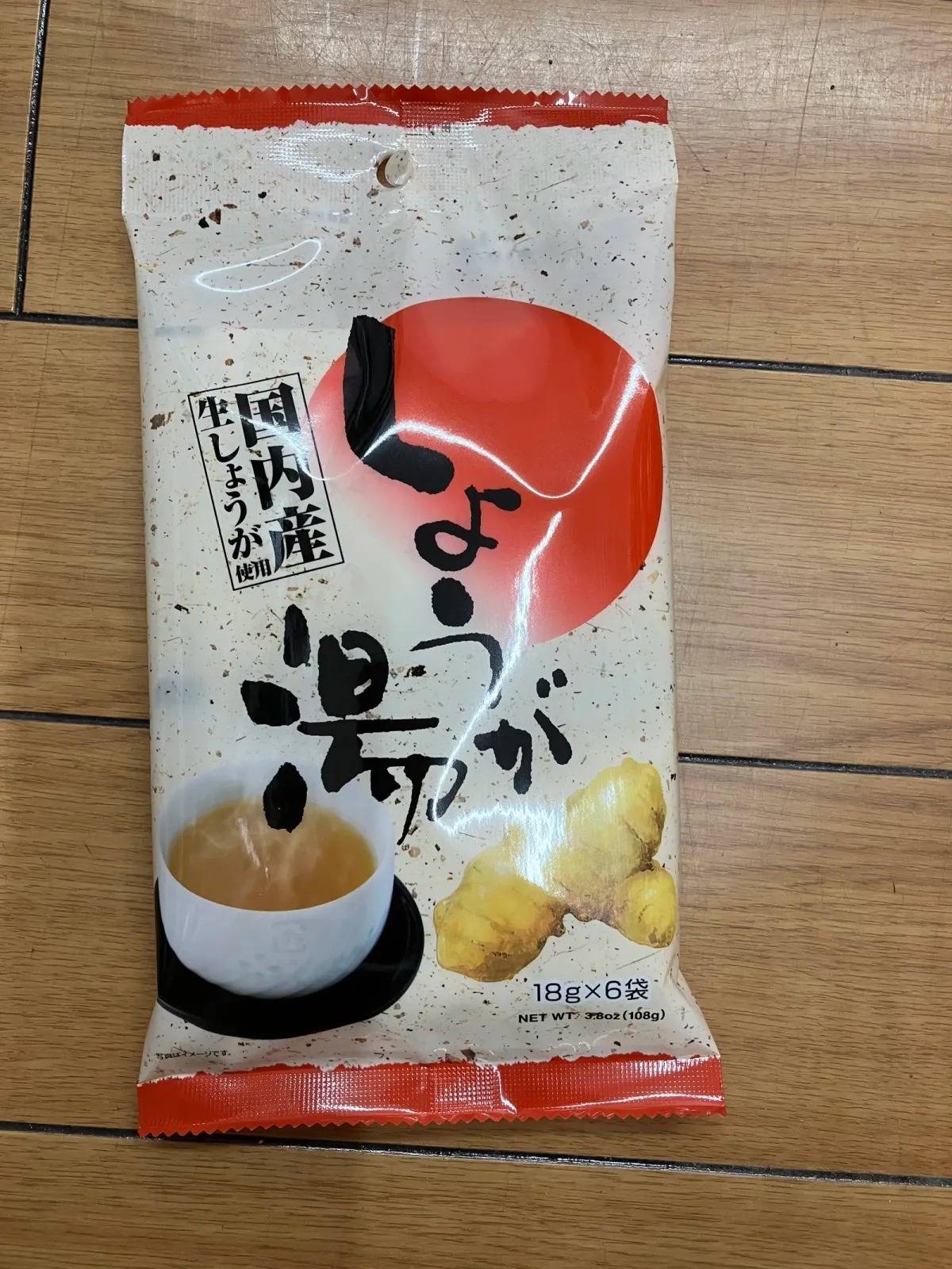 DAISO(ダイソー)：日東食品 しょうが湯 108g(18g×6P)