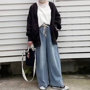 【2026年10月】こんなに変わるんだ！老け見えしないデニムパンツコーデ5選