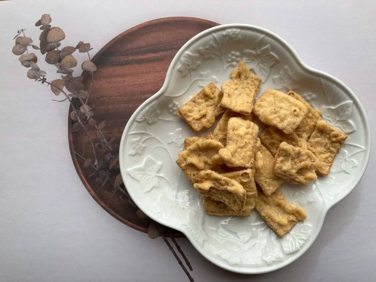 DAISO(ダイソー)：まるか食品 イカ天瀬戸内れもん味 20g