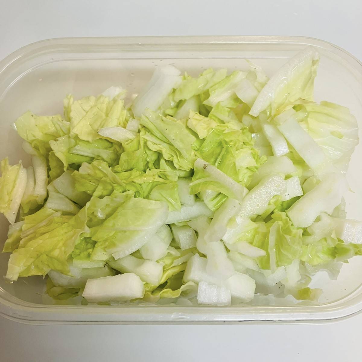 JAグループ公式の「ヘルシー♪白菜と豆腐とコーンのおろしぽん酢サラダ」のレシピ