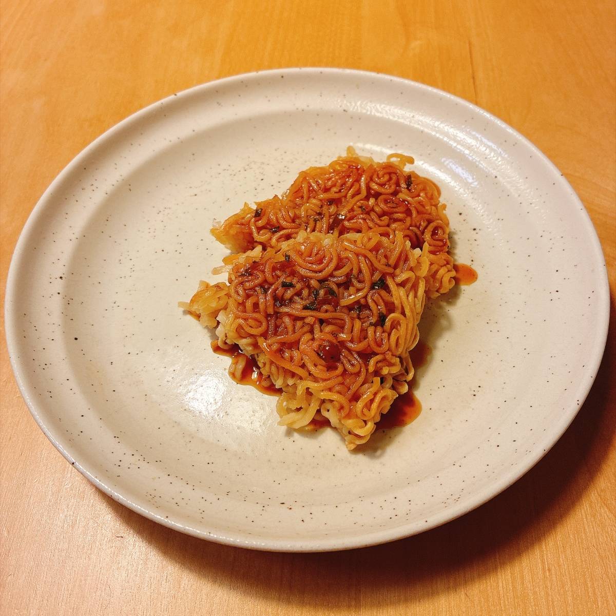 サッポロ一番公式の「【グンマ一番】焼きまんじゅう風焼きラーメン」のレシピ