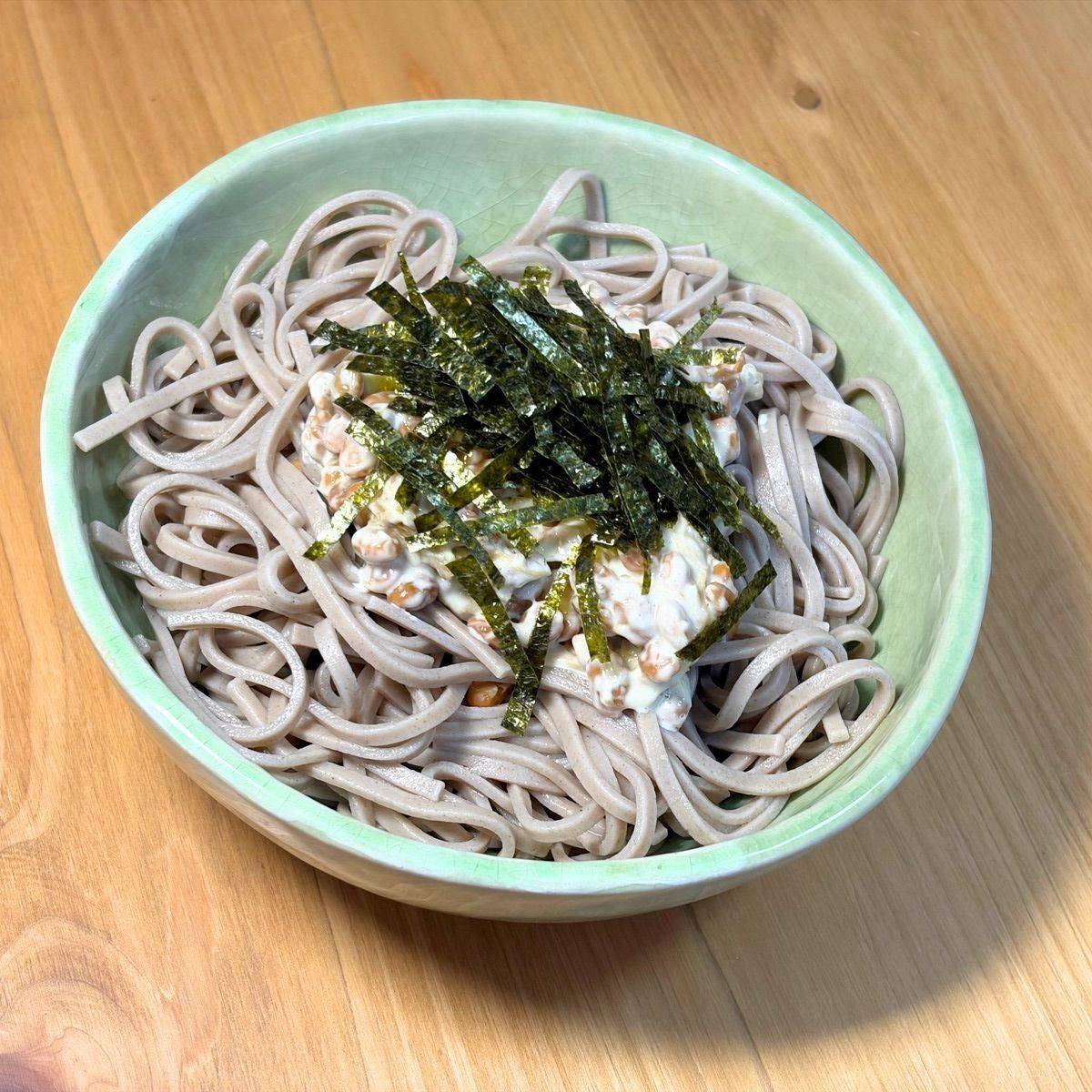 JAグループ公式の「えのきでコクUP、しかも超エコ！納豆蕎麦」のレシピ