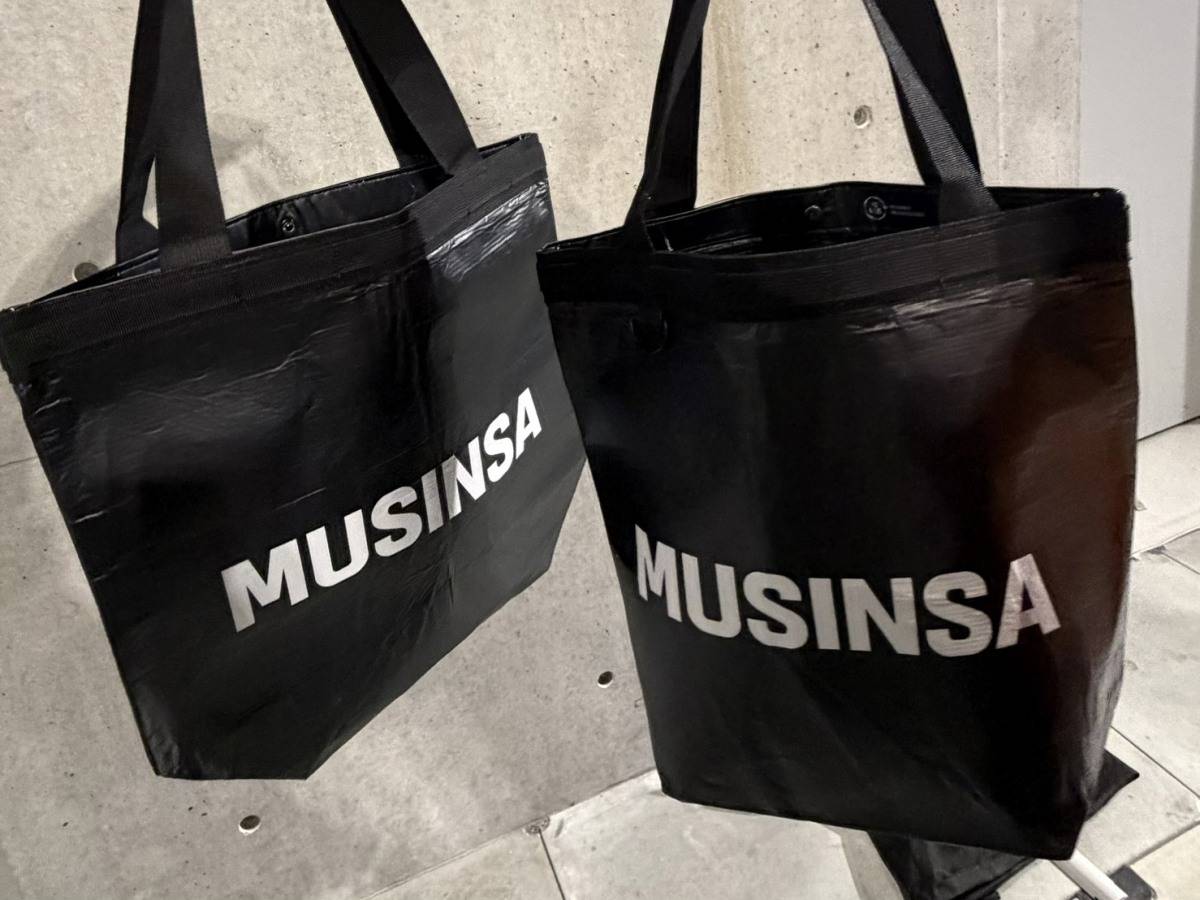 MUSINSA Osaka Pop-Up Store 2026でゲットしたリユーザブルバッグ