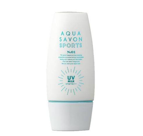 AQUA SAVON SPORTS アクアシャボン スポーツ UVミルク SPF50＋ PA＋＋＋＋