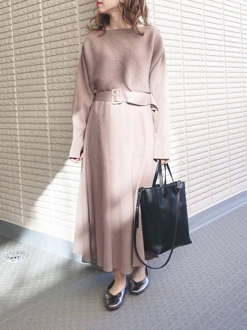 冬ワンピースコーデ15選 カラー別おすすめの着こなしをご紹介 4meee