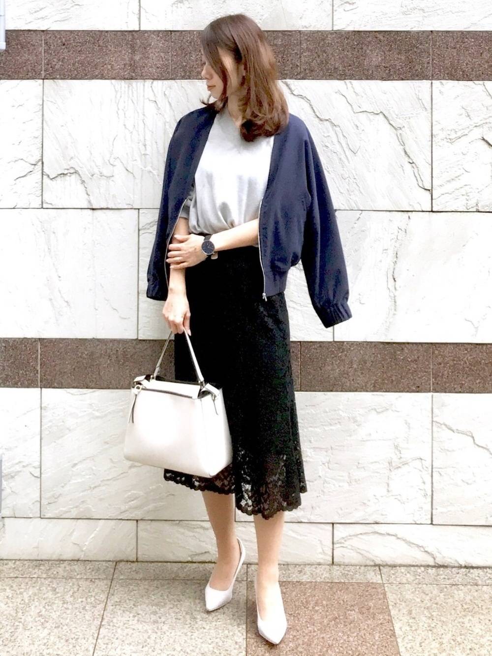 Uniqlo Guのレーススカートを使った春コーデ おすすめはコレ 4meee