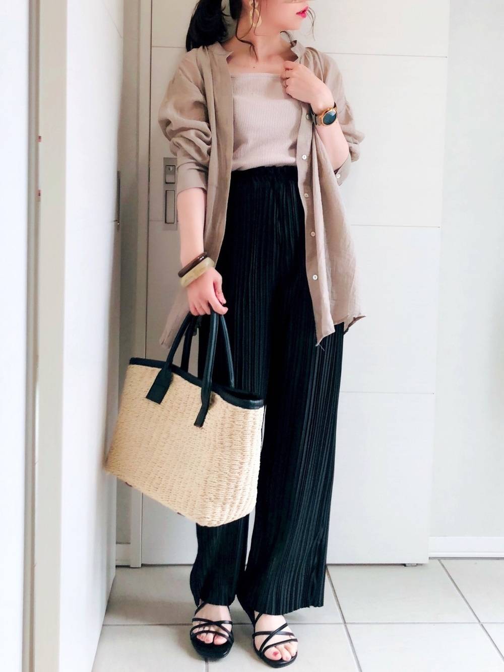 パンツ編 低身長さんにおすすめの梅雨コーデ5選 レディース編 4meee