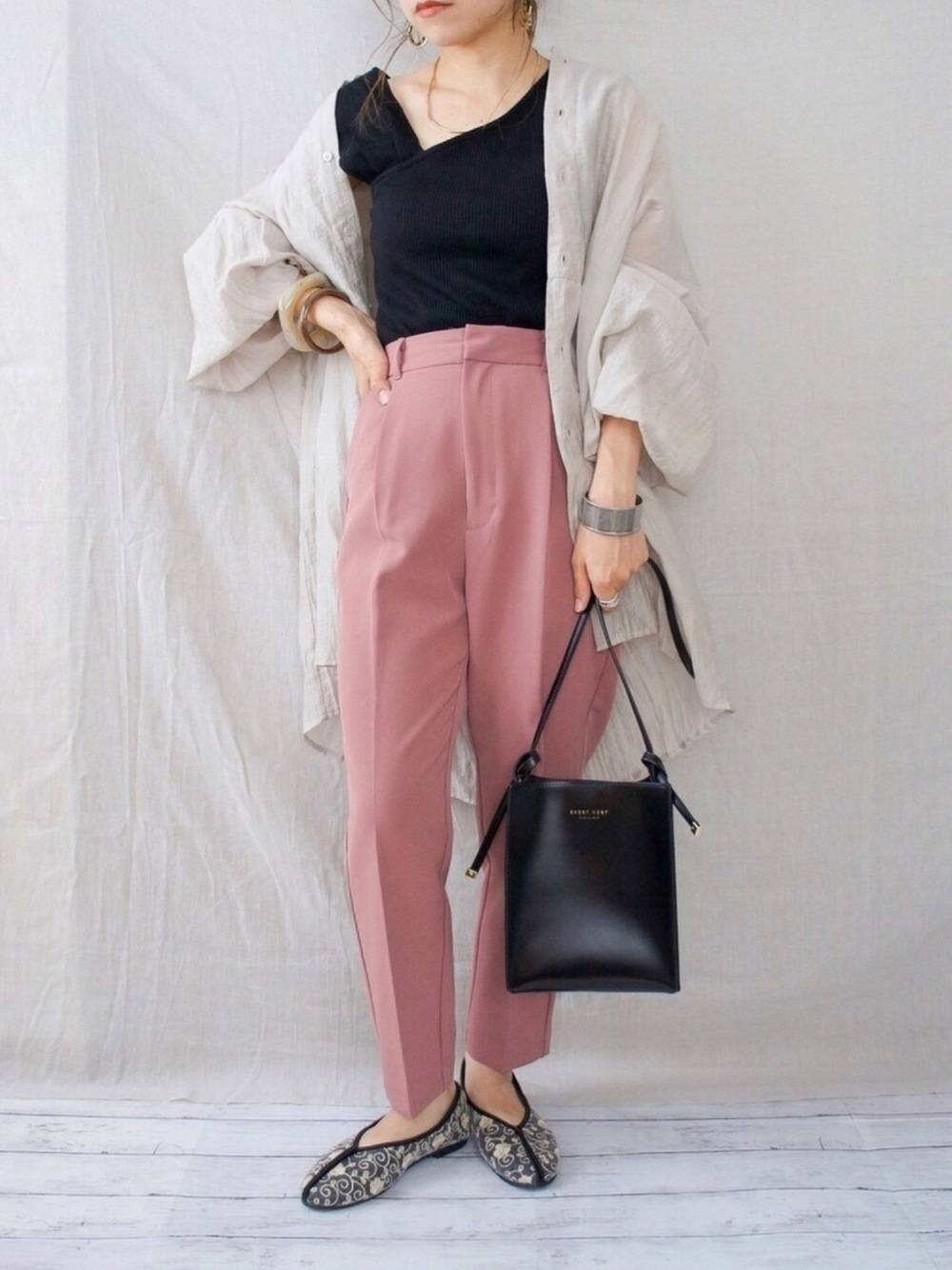 パンツ編 低身長さんにおすすめの梅雨コーデ5選 レディース編 4meee