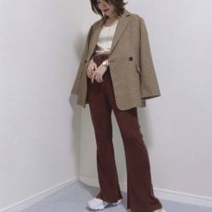 着痩せしたい？低身長さんを助ける「ジャケット×パンツ」コーデはコレ