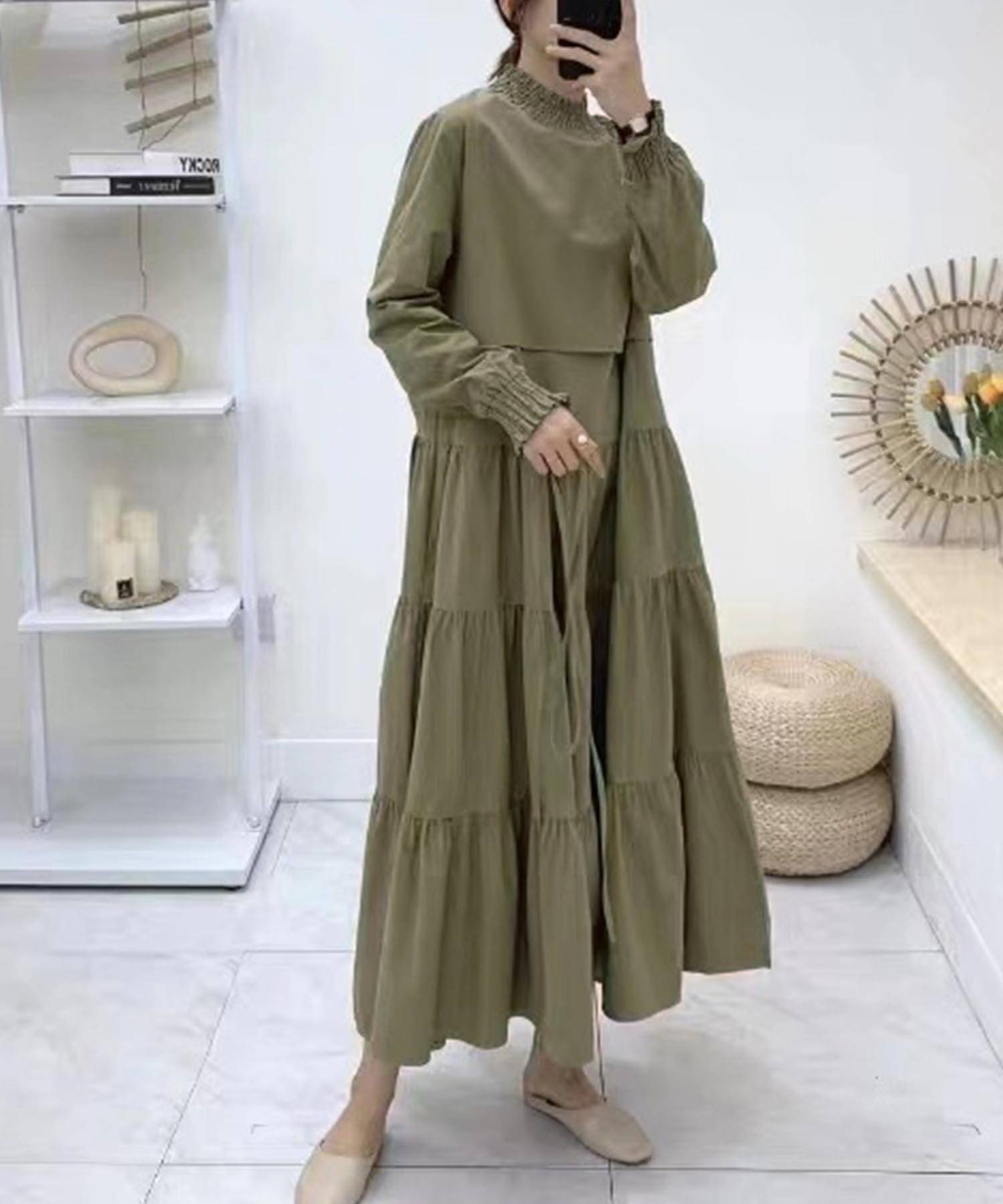 ぽっこりお腹カバーにおすすめの 2wayワンピース 5選 秋に 4meee