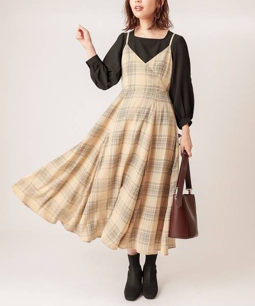 低身長 ぽっちゃりさんにおすすめのキャミワンピース4選 秋編 4meee