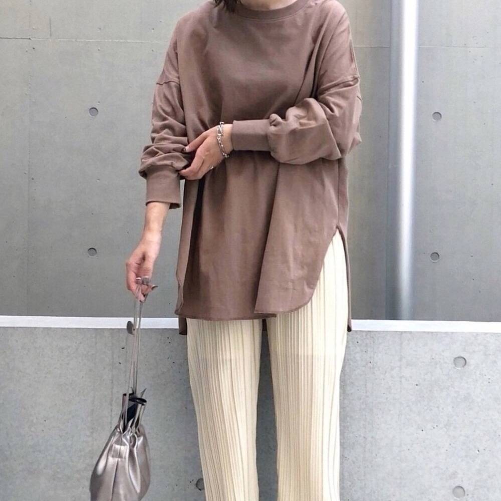 ややぽっちゃりさん向けu201c長袖1枚u201dコーデ5選♡秋に◎〜パンツ編〜  4MEEE