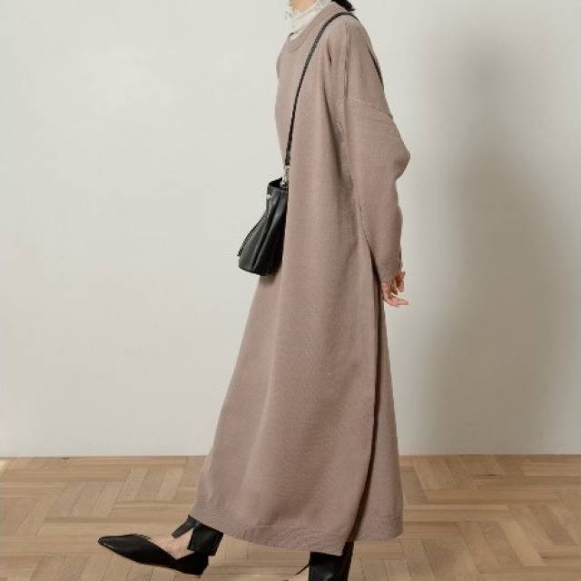 低身長さんに似合う ニットワンピース おすすめ4選 秋コーデに 4meee