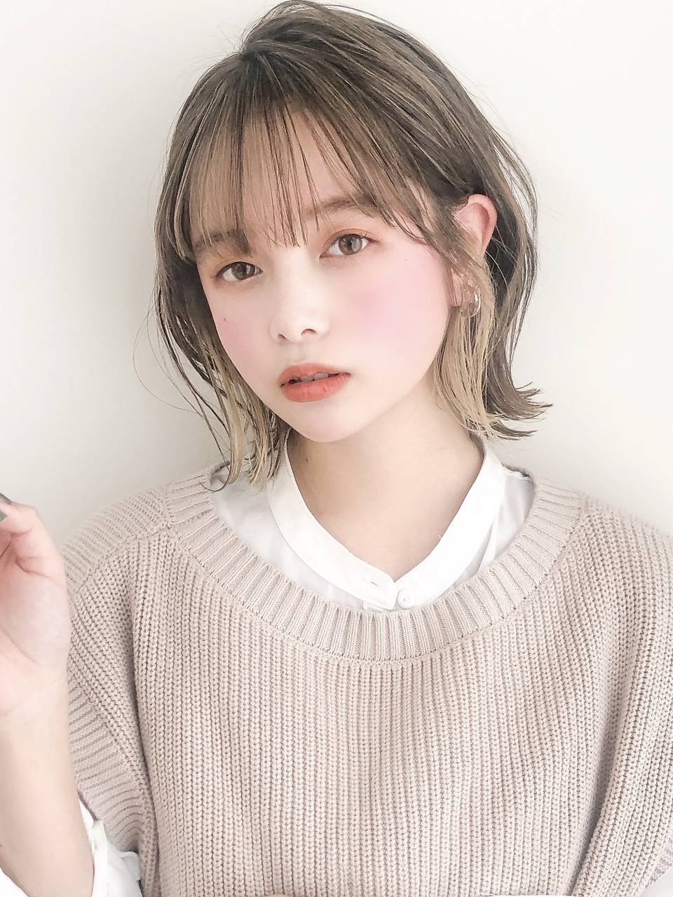 21春 ブルべ冬さんに似合うヘアカラーおすすめ6選 黒髪も 4meee