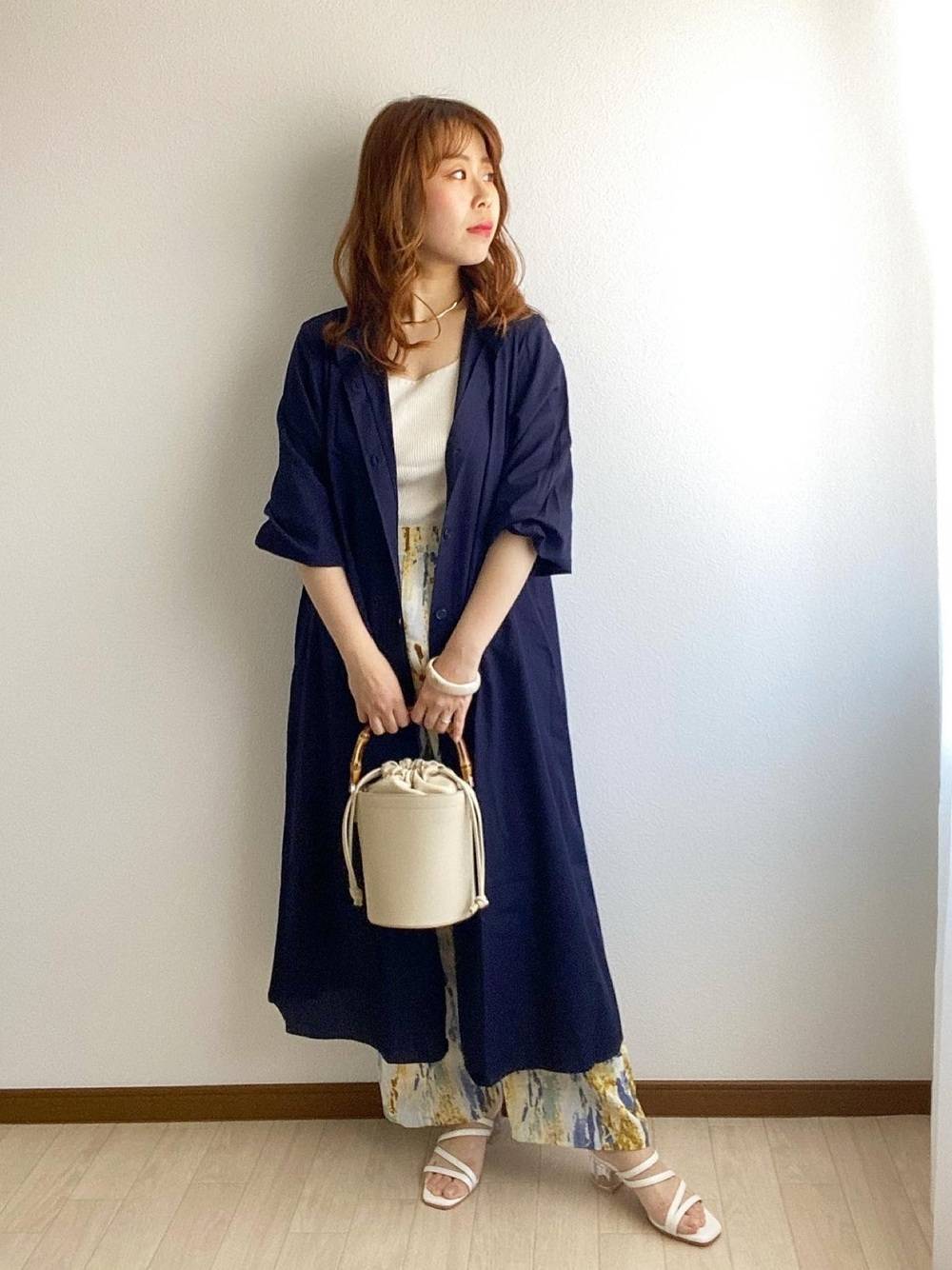 Guアイテム使用 ぽっこりお腹を隠すきれいめコーデ5選 初夏に 4meee