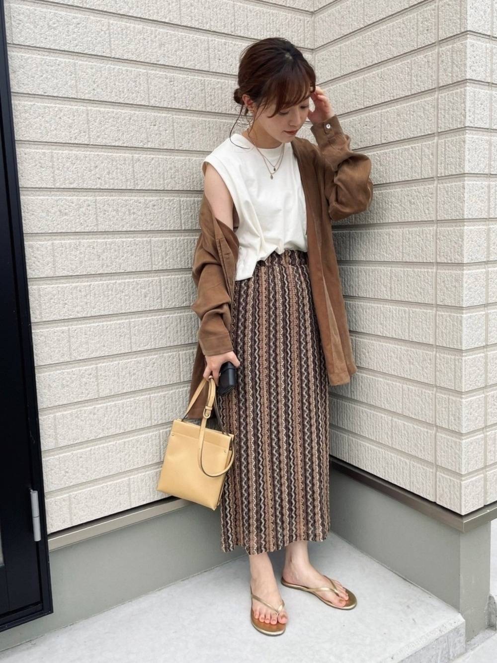 Uniqloアイテム使用 肩幅の広さを隠す初夏コーデおすすめ5選 4meee