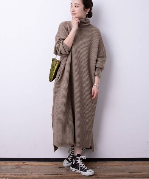 ぽっちゃりさんにおすすめのビッグシルエットワンピース4選 冬新作 4meee