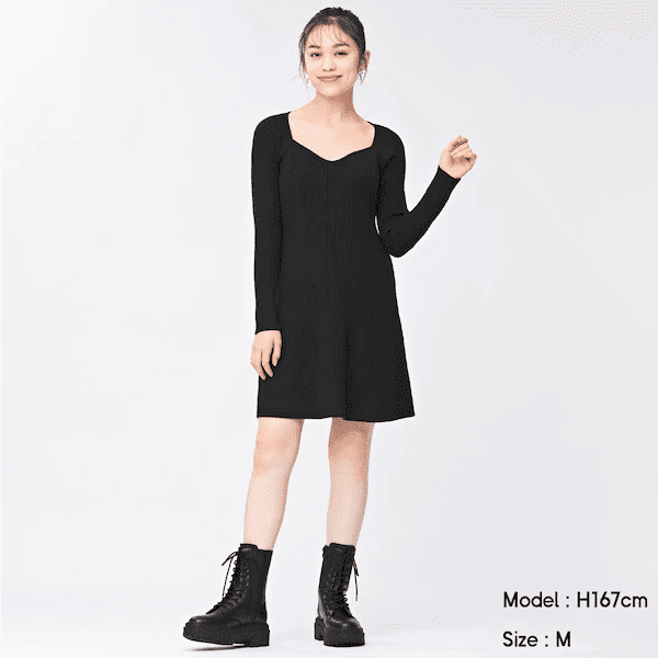 Gu 垢抜けが叶う黒ワンピースおすすめ5選 秋冬のコーデに最適 4meee