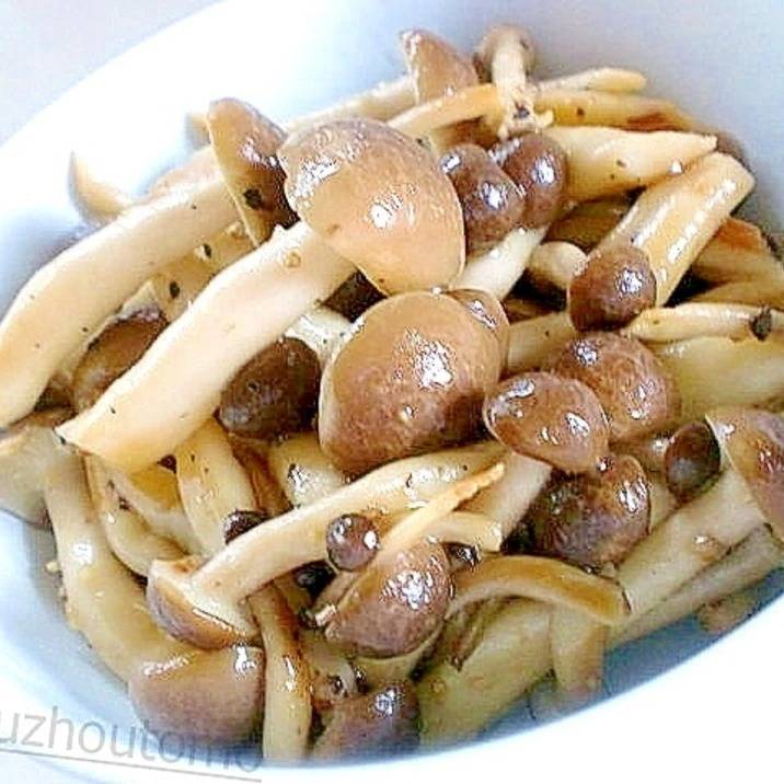 『しめじ』だけでも美味しい炒め物