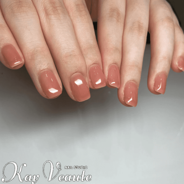 2月編 ピンクブラウンのネイルデザインおすすめ5選 大人女子に 4meee