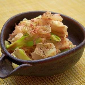 居酒屋泣かせだわ……。最高に簡単な「キャベツ」で作るおつまみレシピ