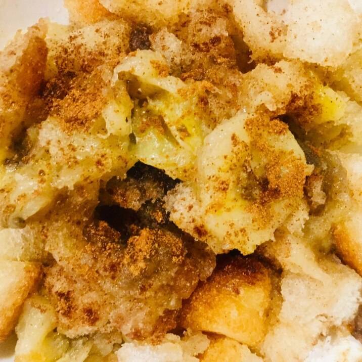 超簡単 食パンで作るバナナスイーツ