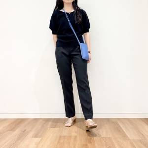 30代40代の大人に捧ぐ♡【UNIQLO黒トップス】の2023梅雨コーデ5選