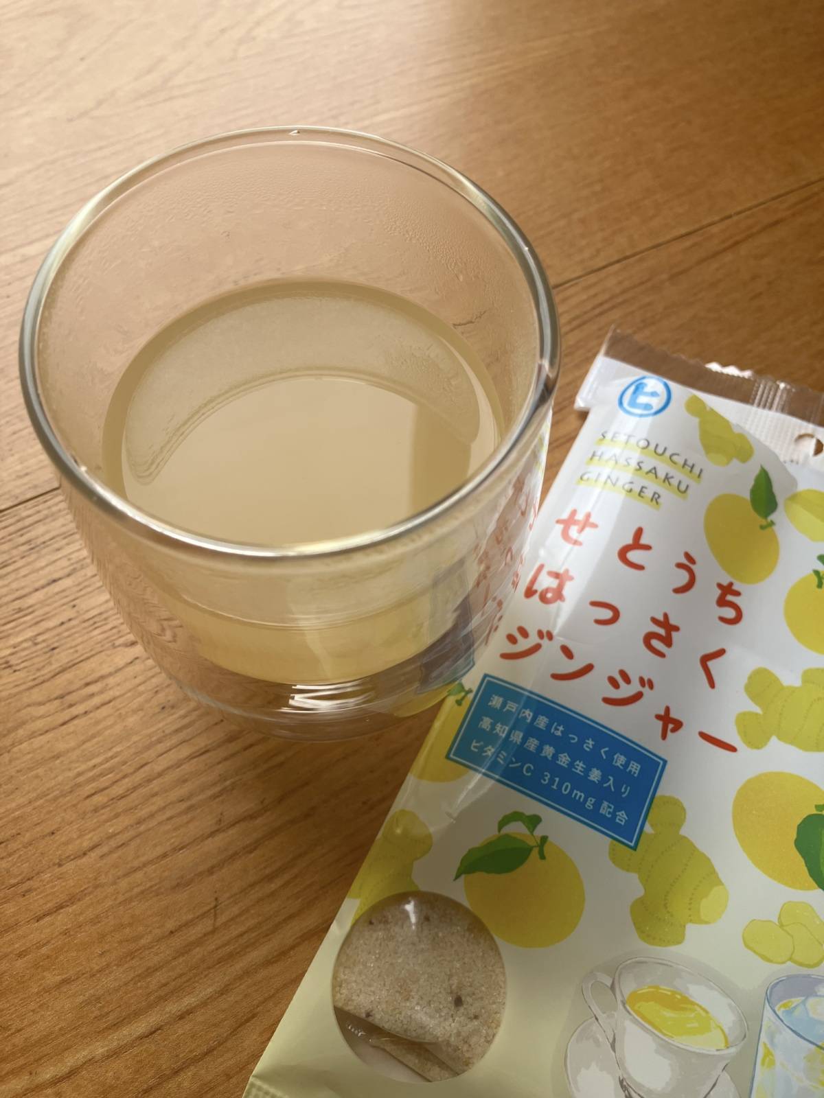 ダイソーの樋口製菓 せとうちはっさくジンジャー