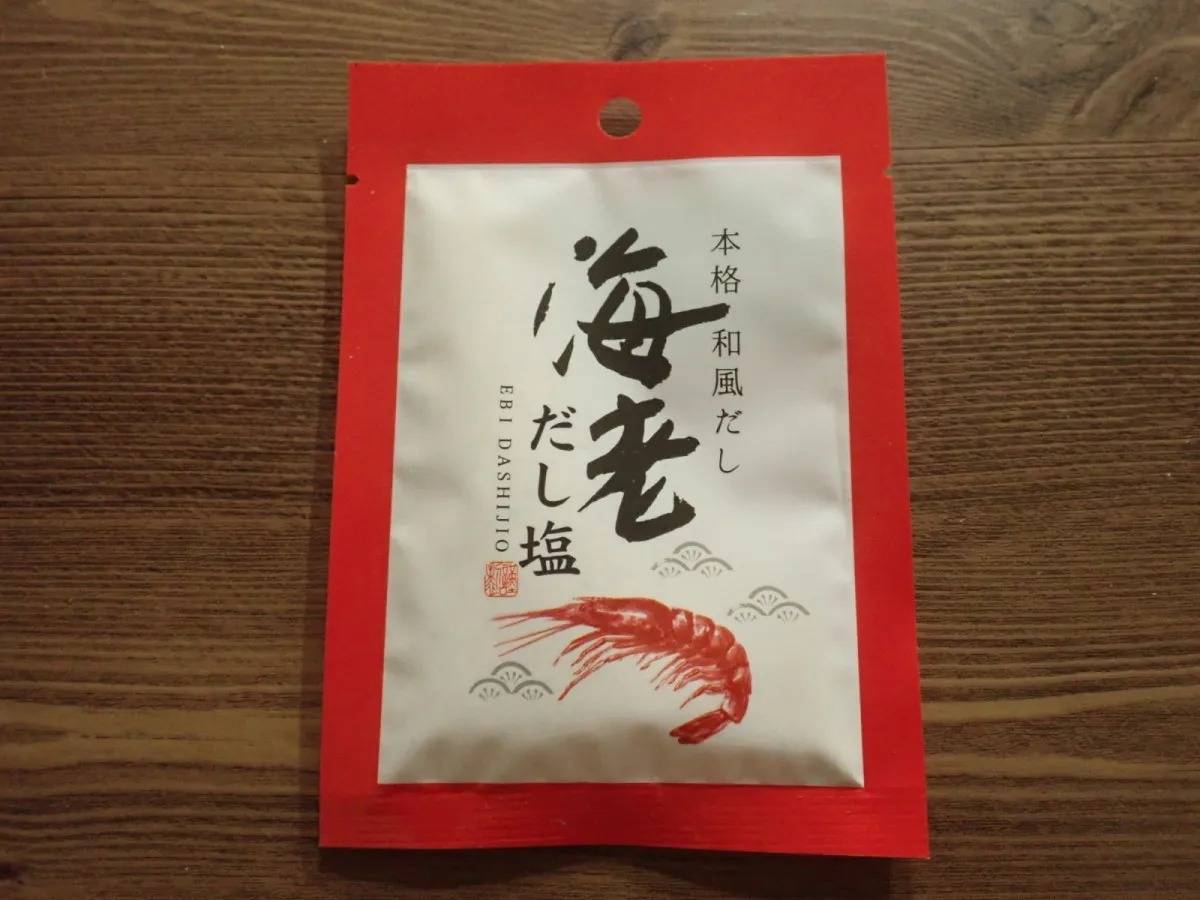 DAISO(ダイソー)：三角屋水産 海老だし塩 20g