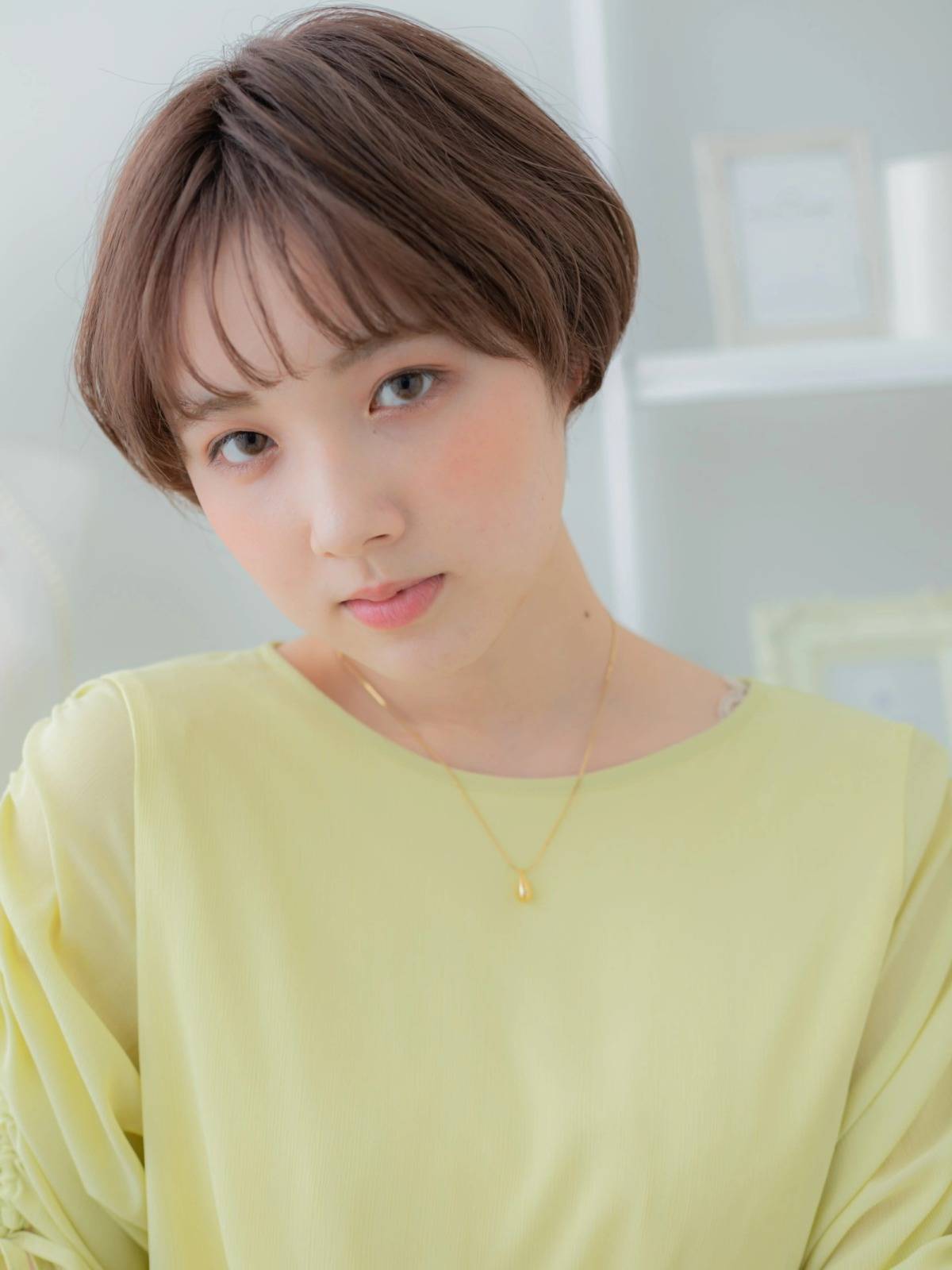 シースルーバングショート